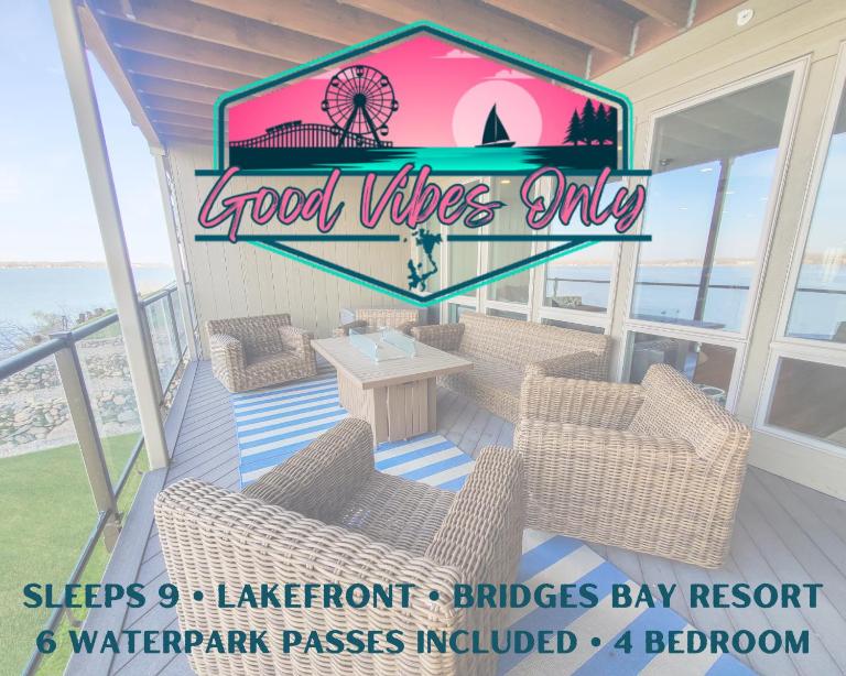 Good Vibes Only in the Stillwater - B&B Arnolds Park
