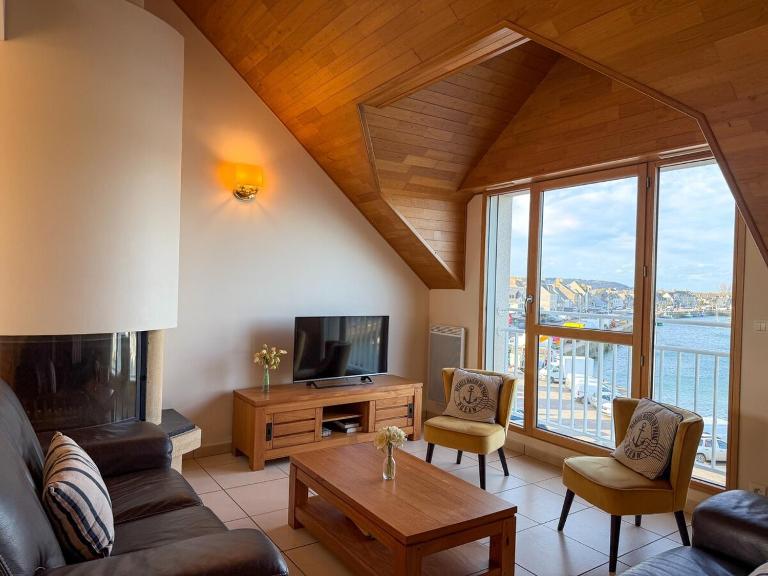 Le Cap -Vue mer & port - Appartement tout confort - B&B Saint-Vaast-la-Hougue