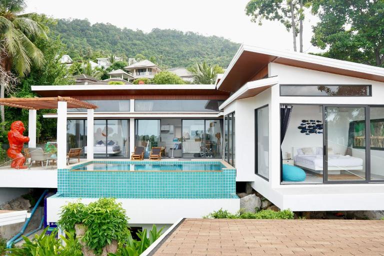 Chaweng Modern Blue Sky - Private Pool 3BD Private Pool Villa - Ferienwohnung Chaweng Noi Beach