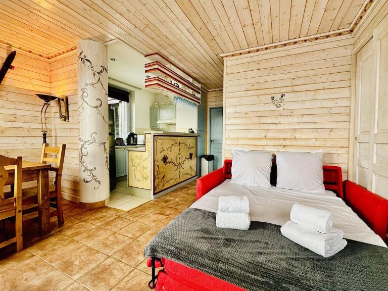 NEW ski-in ski-out 1 bedroom apt in Courchevel - B&B Courchevel 1550