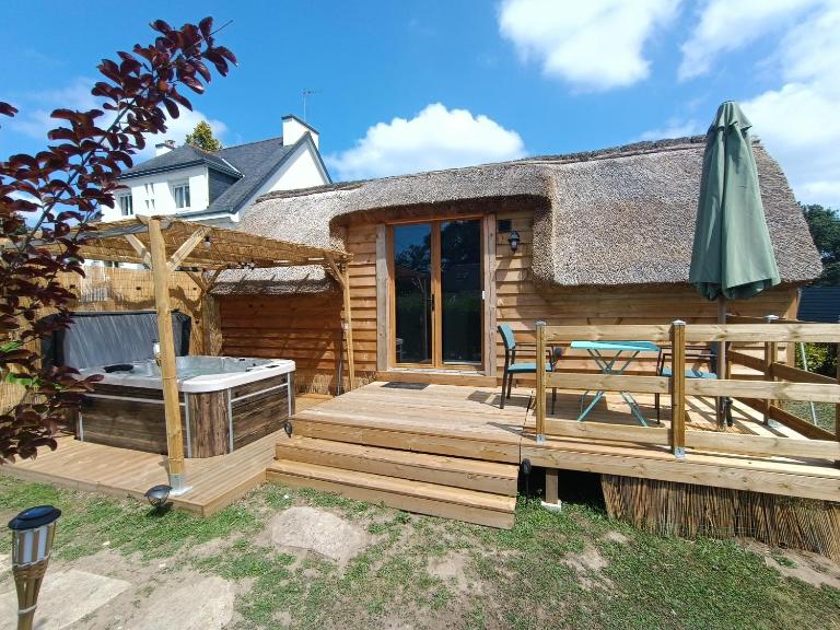 Tiny Chaumière - Spa et charme atypique - B&B Riec-sur-Belon