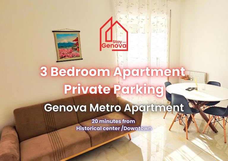 Genova Metro Apartment - Ferienwohnung Genua