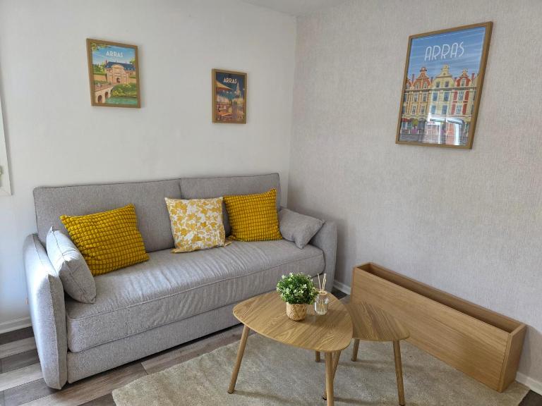 Appartement 1 chambre lit king size Arras Centre Parking privé - B&B Arras