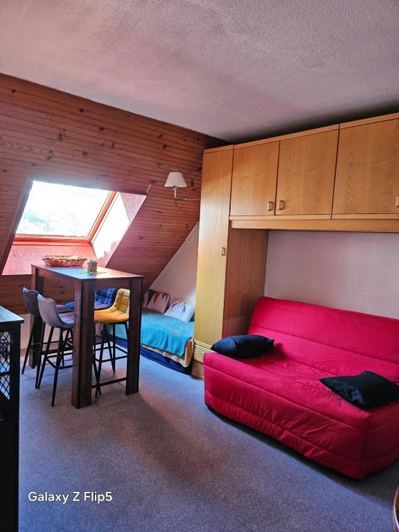 joli studio vue montagne - B&B Allos