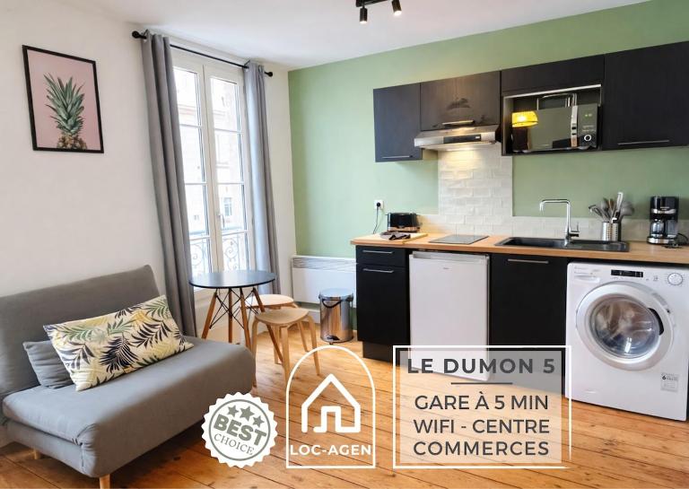 LE DUMON 5 - Studio lumineux et calme - Centre ville à pied - B&B Agen