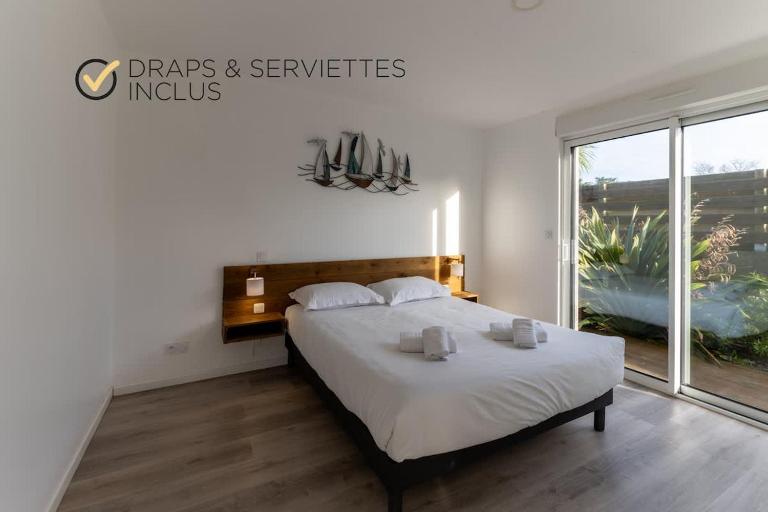 ROSCAROC ENEZ HIR - Charmant T4 proche plage - Ferienwohnung Ploudalmézeau