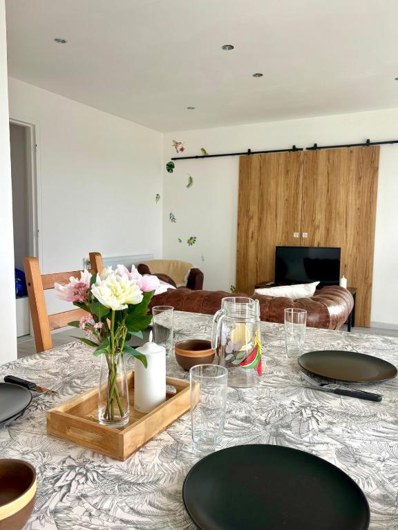 Le Ponant - Appartement 3 chambres cosy et lumineux - Ferienwohnung Brest