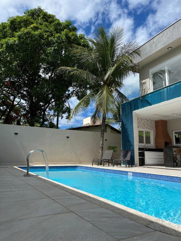 Casa com Piscina, 3 Suites, 1 Quadra da Praia de Barequecaba - Chambres d'hôtes São Sebastião