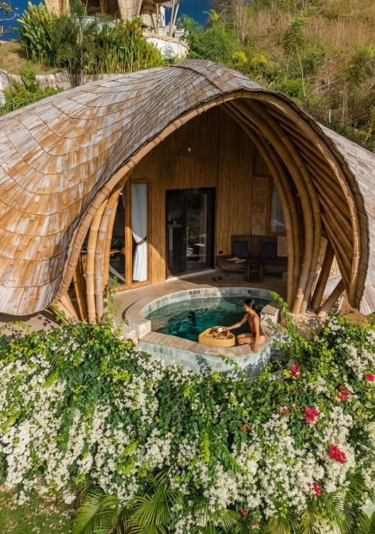 Villa con Piscina Vista Mare - Lussuosa - Villa Chiara, Anima Eco Lodge - Ferienwohnung Selongbelanak