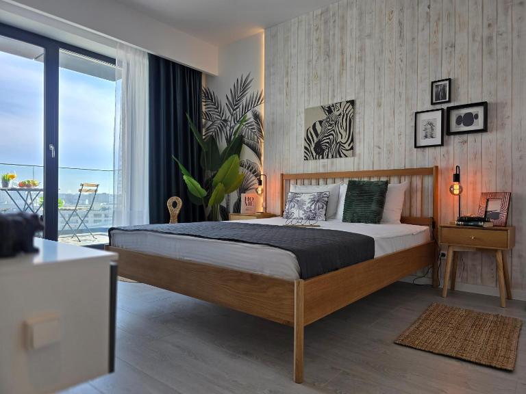 Lotus Studio - Panoramic Terrace & City View - Ferienwohnung Bukarest