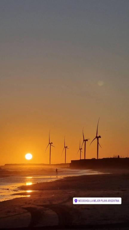 Depto ENTERO Amueblado a pasos del mar - Ferienwohnung Necochea