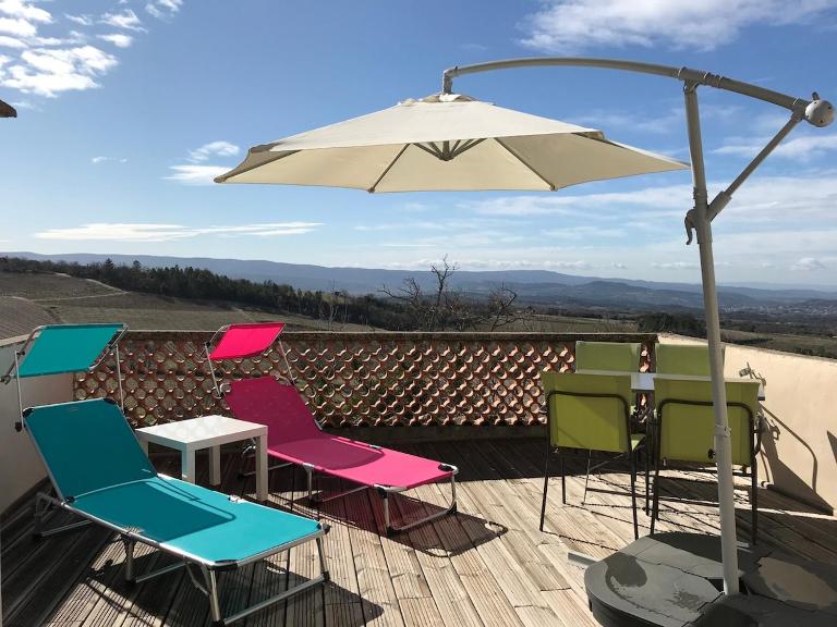 Maison Les Bruns, sur la route du Mont Ventoux - B&B Bédoin