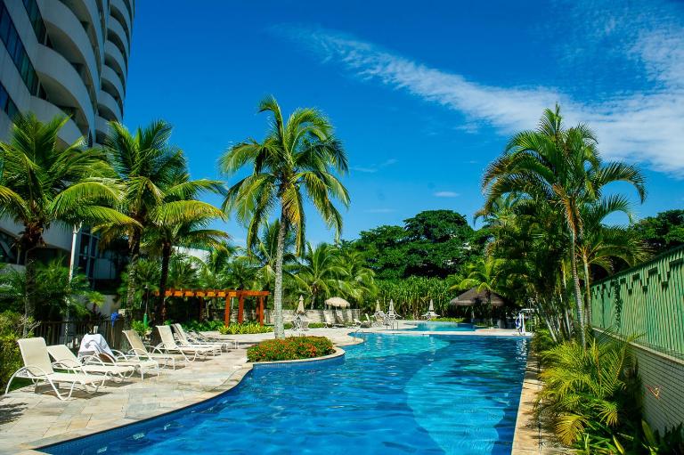 Acomodação Mediterrâneo 021 - Em Frente à Praia e Próximo ao Barra Shopping - Ferienwohnung Rio de Janeiro