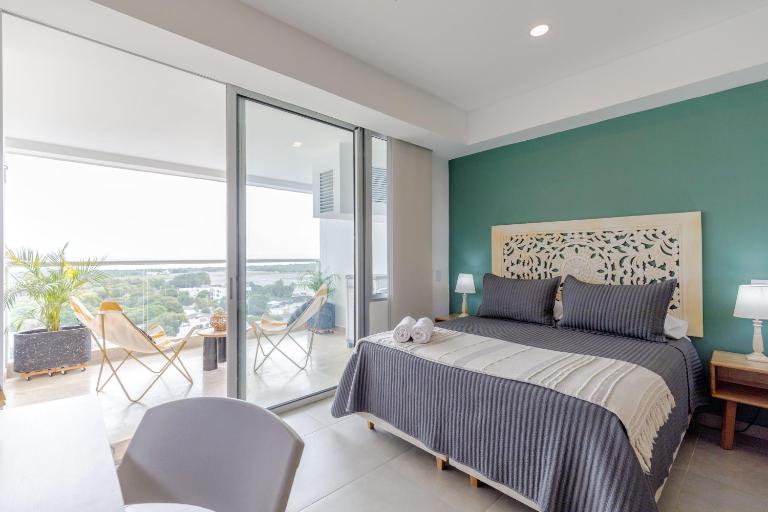 Encantador y moderno estudio con piscina a pasos del aeropuerto - Chambres d'hôtes Carthagène