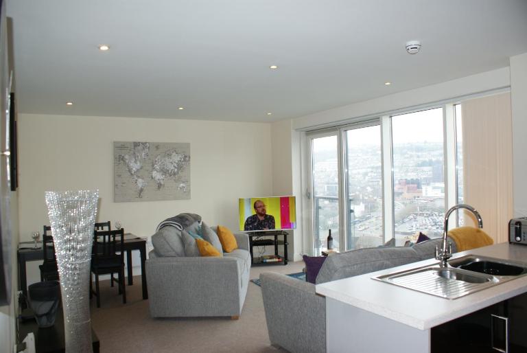 Coastal City Rooms – Waterfront - Chambres d'hôtes Swansea