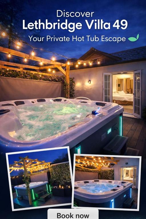 Lethbridge Villa 49 3-bedroom Apartment with private HOT TUB,Fibre WiFi, free parking, sleeps 6 - Ferienwohnung Southport