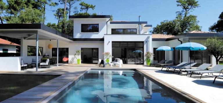 Villa OASIS Climatisée avec Piscine chauffée à Hossegor - B&B Soorts