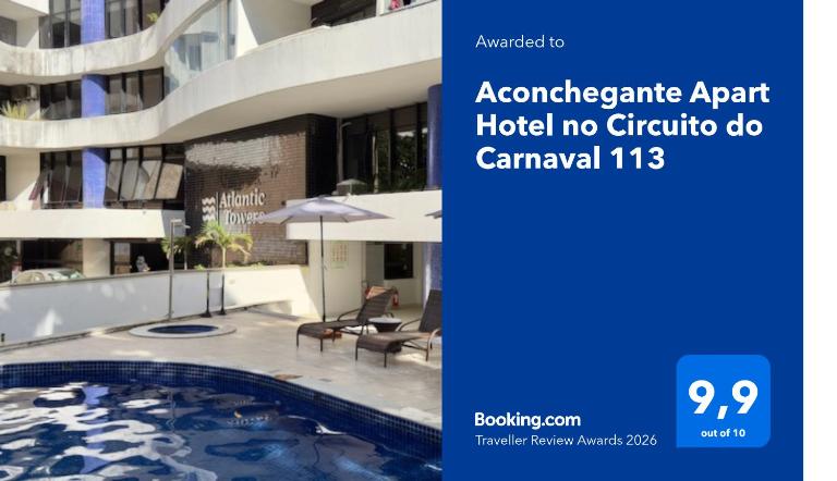 Aconchegante Apart Hotel no Circuito do Carnaval 113 - Bed and Breakfast Salvador