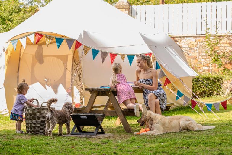 Aldwark Bridge Glamping - Lunar Tent - B&B Aldwark