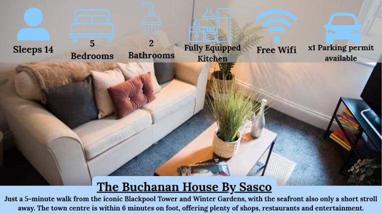Buchanan House Sasco Apartments - Ferienwohnung Blackpool