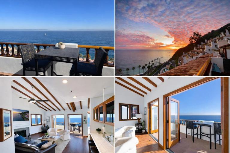 10-Star Condo 21 Steps from Top - Premium Ocean View Corner Unit Fireplace New Golf Cart - HC245 - B&B Avalon