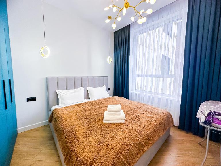 New bedroom City в центре города РДЦ кардиохирургия ХанШатыр - Ferienwohnung Astana