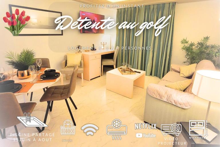 Magnifique appartement 4 étoiles piscine 2 min de Montpellier - Ferienwohnung Juvignac