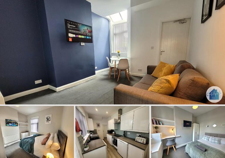 Basford House- Cosy 3 Bed, 2 bathroom Home near Hanley, Newcastle Under Lyme and A500 by Catchpole stays - B&B Stoke-on-Trent