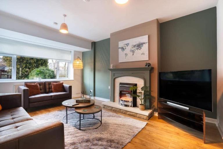 10-min to City Centre 2 Bedrooms Sleeps4 with Free Parking Garden & WiFi - Ferienwohnung Aberdeen