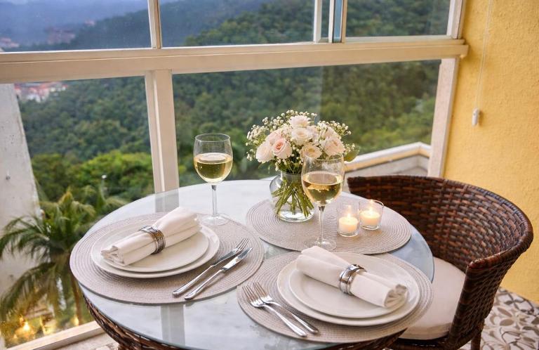 Apê Mirante Vista Park com piscina, academia e garagem - B&B Águas de Lindóia