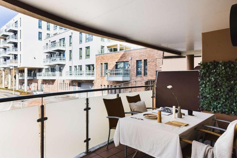 City apartment with balcony and 3 bedrooms! - Chambres d'hôtes Bergen