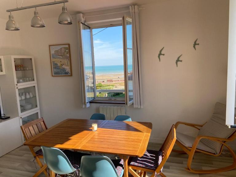 L'escale Jolie appartement avec vue mer - Veules les Roses - B&B Veules-les-Roses