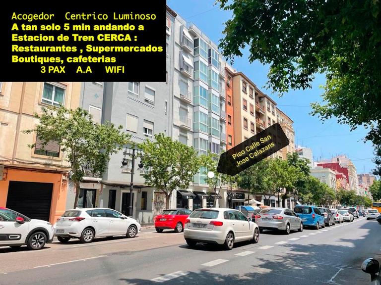centrico cerca al ayuntamiento+luminoso+acogedor - Chambres d'hôtes Valence