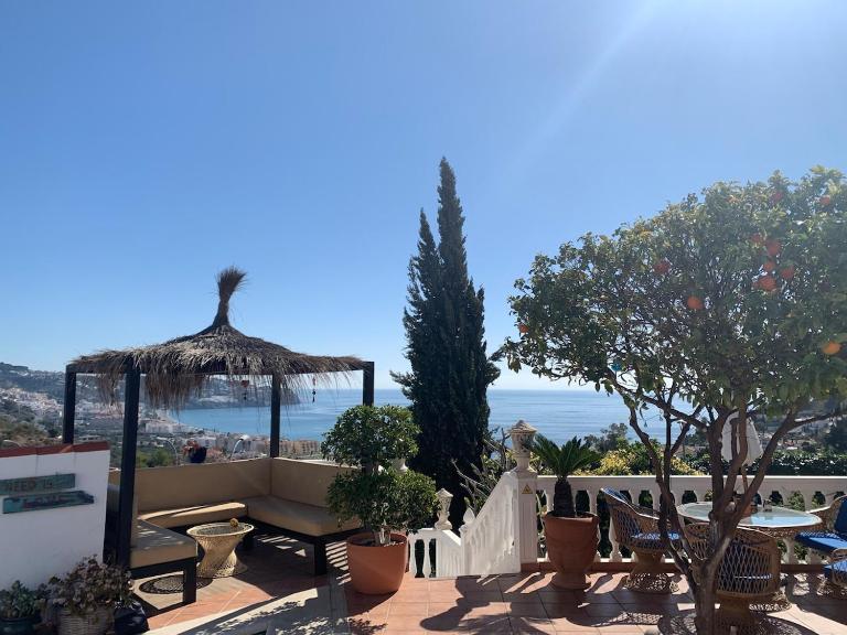 Casa Buena Vista Naturista en La Herradura - B&B Almuñécar