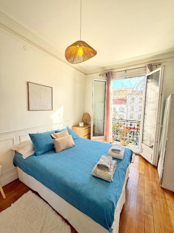Parisian Apartment for 3 People - Paris Parc des Princes WiFi & Metro - B&B Boulogne-Billancourt