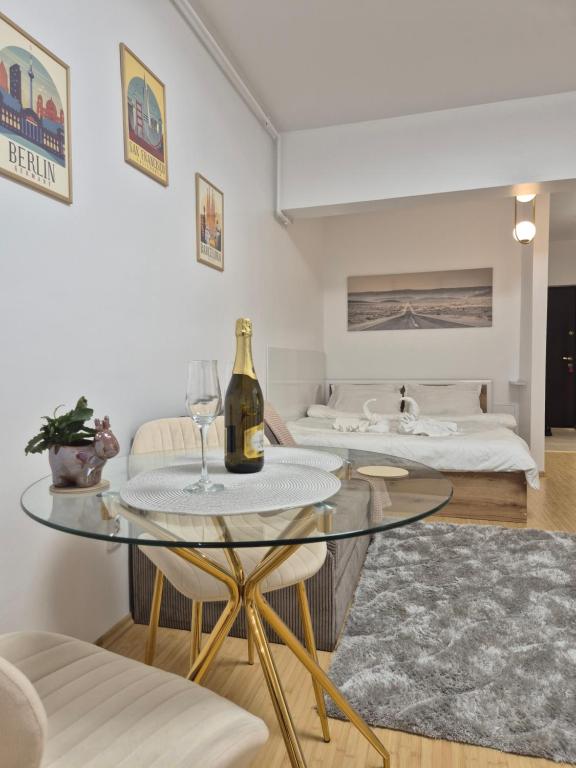 ZenCozy Studio - Free Underground Parking - B&B Bucarest