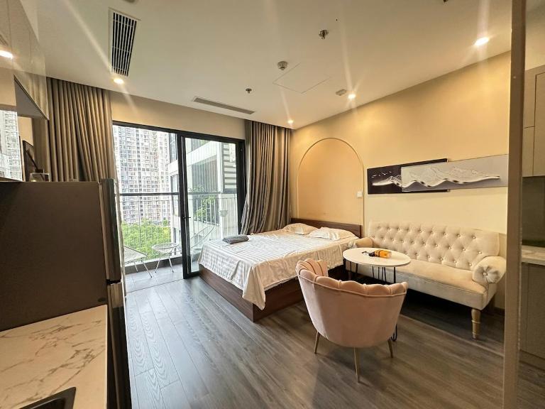 R1 Studio Ruby Zenpark - Ferienwohnung Gia Lâm Pho