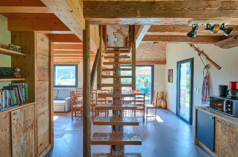 Gite LE REFUGE DES LOUPS BLANCS 6 pers - B&B Ouhans