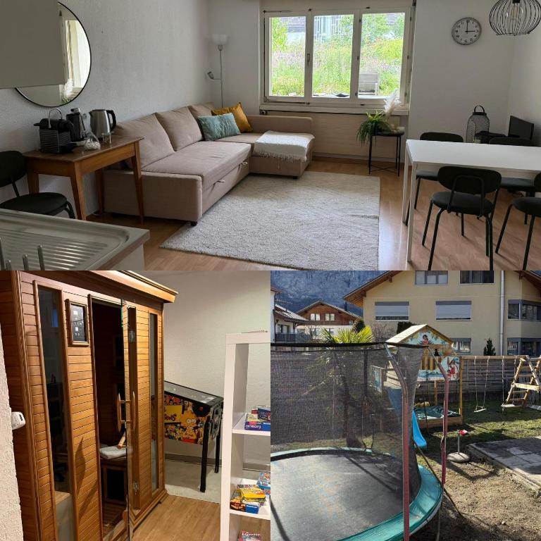 Meiringen Retreat - Sauna, Terrace & Pinball - B&B Meiringen