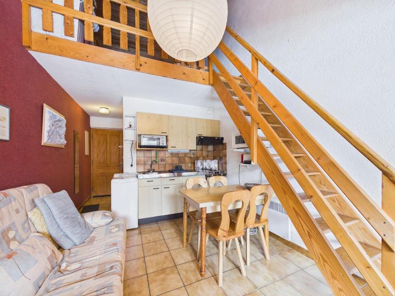Les Gets - Studio Mezzanine 4 pers, Animaux Acceptés, Parking - FR-1-623-322 - Ferienwohnung Les Gets