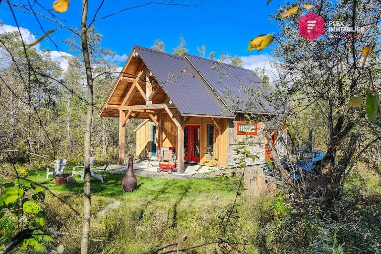 L'Ermite - Refuge rustique en nature Déconnexion - Cantons-de-l'Est - Ferienwohnung Notre-Dame-des-Bois
