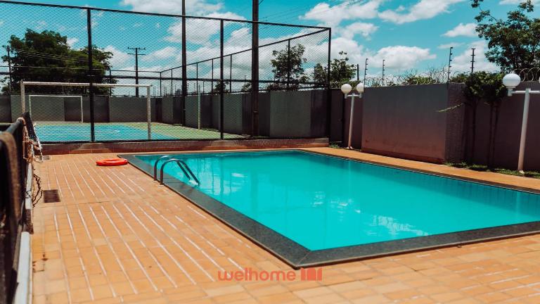 Apto em Campo Grande com Piscina e churrasqueira - Bed and Breakfast Campo Grande