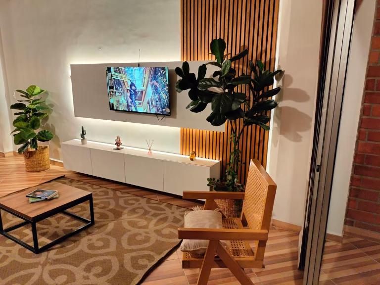 Estilo Bali 100 m2, 3 camas y vista panoramica 501 - Ferienwohnung Medellín