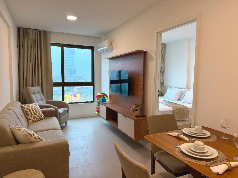 Flat ao lado do Rio Mar | JCPM | Hospital - Ferienwohnung Recife