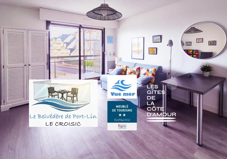Le Belvédère de Port-Lin - Les Gîtes de la Côte d'Amour - Ferienwohnung Le Croisic