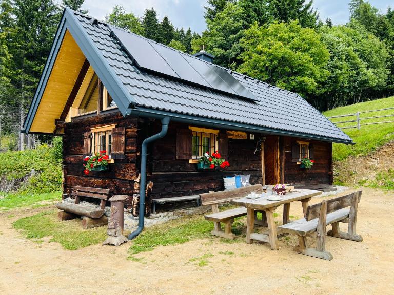 Götzfried-Almhütte - Alleinlage mit Panoramablick am Millstätter See - B&B Spittal an der Drau