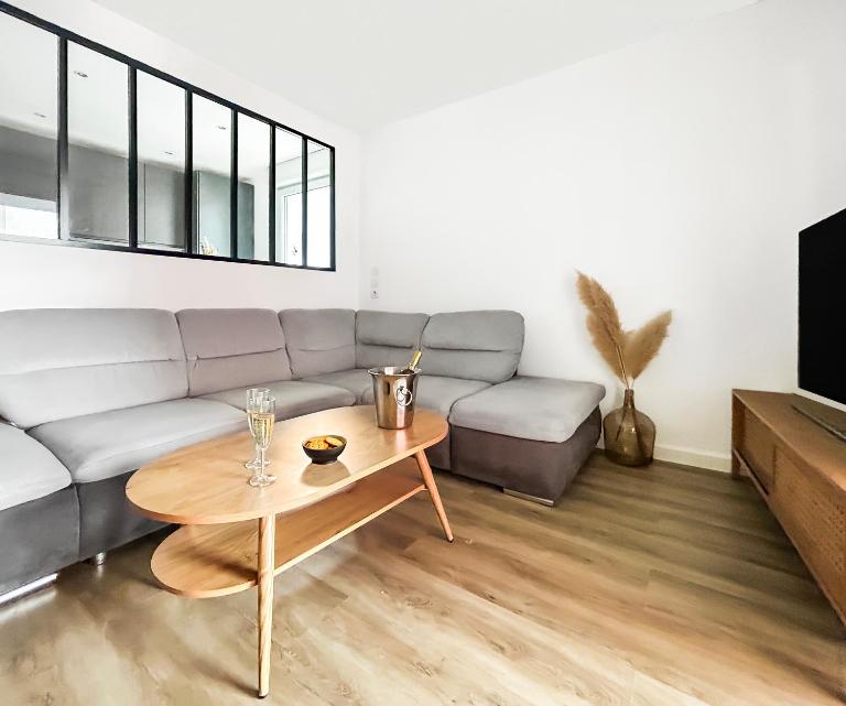 T3 moderne, balcon, parking, proche centre ville - B&B Tours