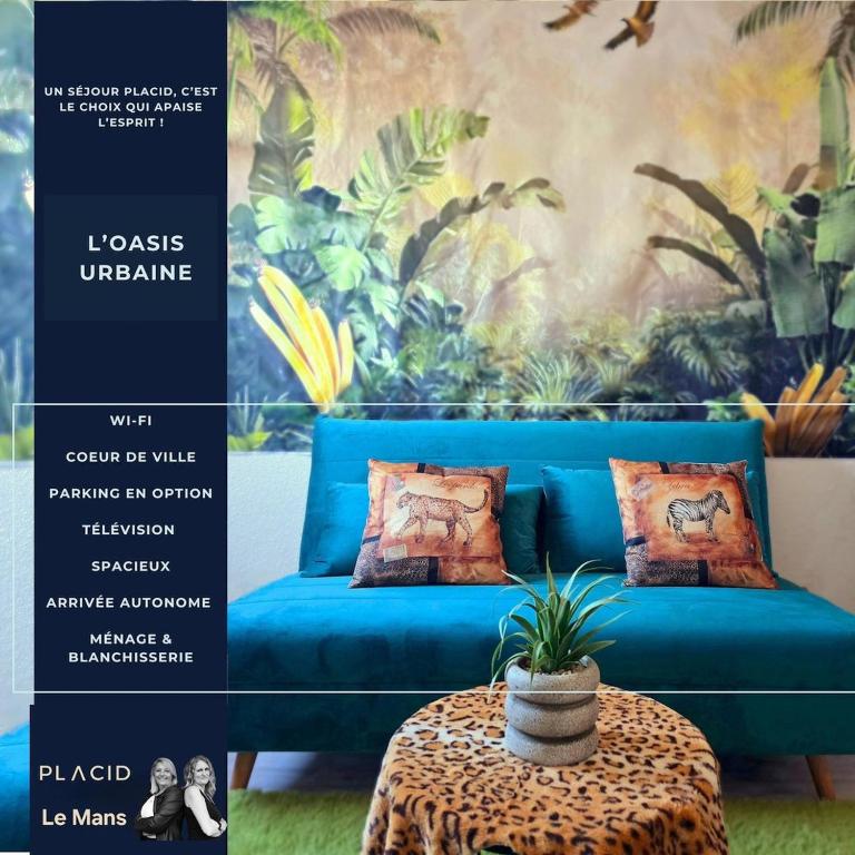 L'oasis urbaine – Centre-ville – Wi-Fi - Ferienwohnung Le Mans