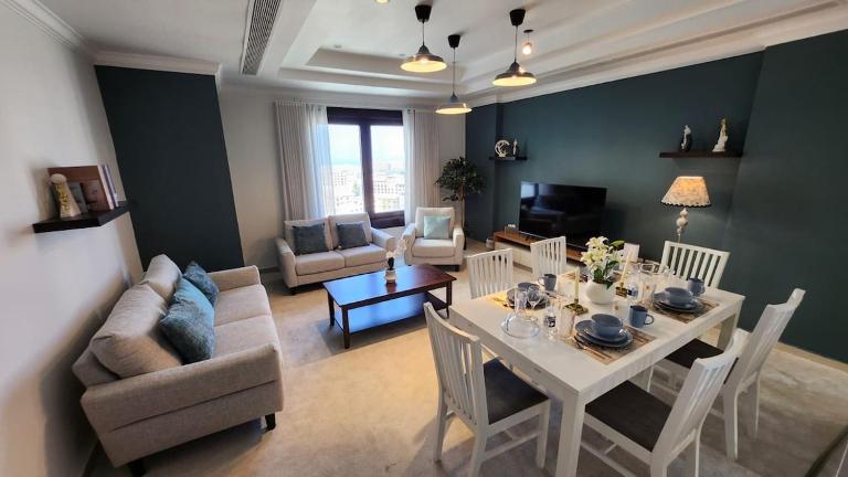 Blue Mirage In Pearl, 2 Bedroom with City View and Balcony 911 - B&B Doha