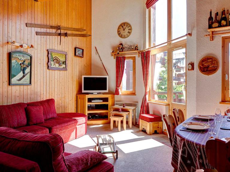 Duplex lumineux skis aux pieds pour 9 pers, animaux admis - FR-1-513-24 - Chambres d'hôtes La Tania